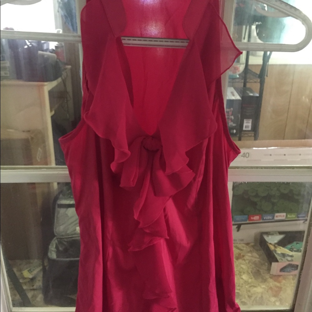 Express sleeveless blouse